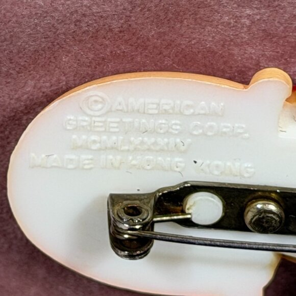 Vintage "I Need Love" Cupid Brooch Pin • American Greetings - Picture 3 of 7